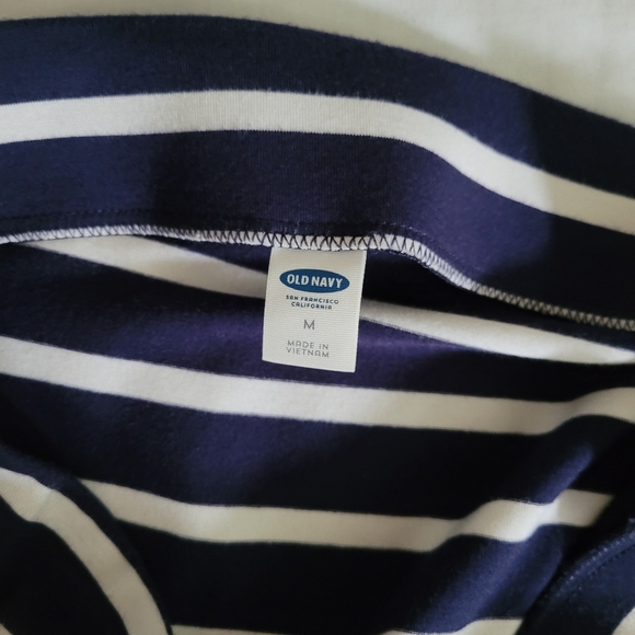 M - Old Navy - Striped Maxi Skirt - Blue white - Picture 10 of 10